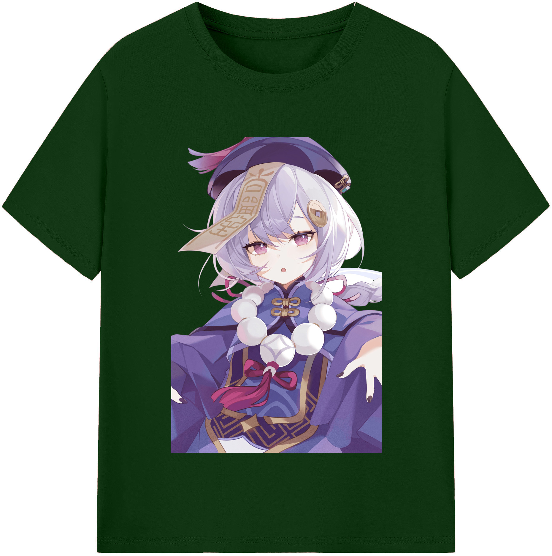 げんし神 七七 なな  genshin Nana 綿100％半袖Tシャツ（フロントプリント）